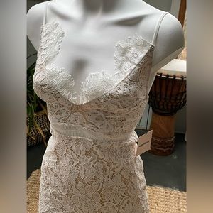 NWT Superdown x Revolve Remi Lace Mini Dress Small